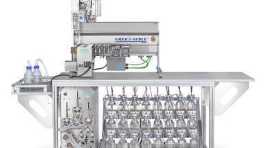 Modified system for no blank values in automated PFAS clean-up